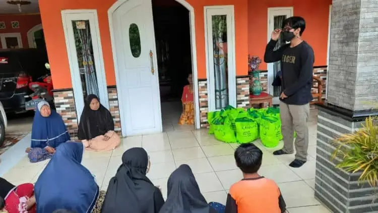 Forja Jurnalis Kabupaten Tangerang Santuni Belasan Anak Yatim
