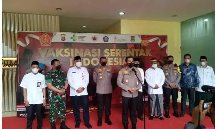 Kepala Badan Intelkam Polri Tinjau Vaksinasi di Kab Tangerang, Begini Pernyataannya