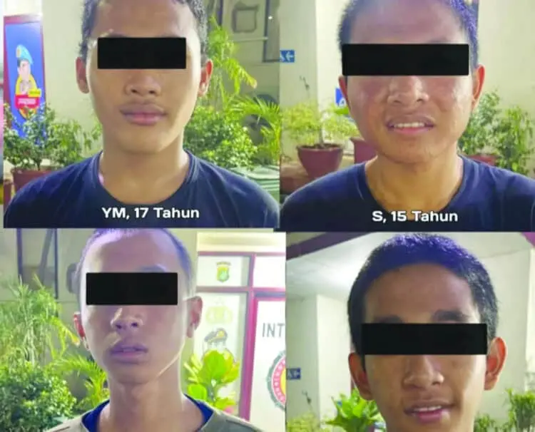 Polisi Tangkap Empat Remaja Hendak Perang Sarung di Pondok Aren