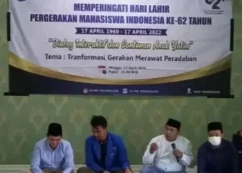 Peringati Harlah ke 62, PMII Pandeglang Lakukan ini