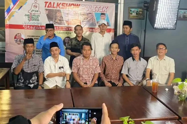 Resmi Dilaunching, Jaros 24 Gelar Talkshow Politik Stagnasi Hasil Survei Capres