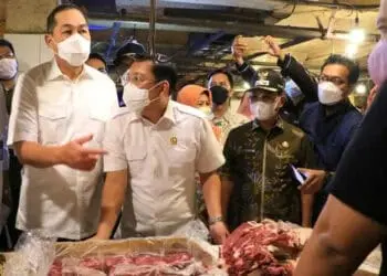 Sambangi Pasar Anyar Tangerang, Mendag Sebut Harga Bahan Pokok Aman