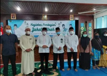 Kemenag Kabupaten Tangerang Bagikan Zakat Fitrah