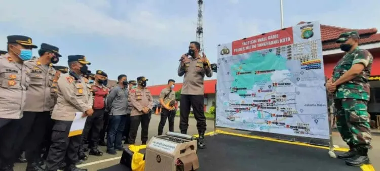 Amankan Aksi Mahasiswa, Ribuan Aparat Gabungan Dikerahkan di Kota Tangerang, Kelompok Ini Jadi Atensi Serius