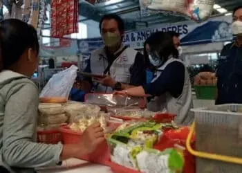 Produk Makanan Berformalin dan Mengandung Boraks Ditemukan di Pasar Modern Tangerang
