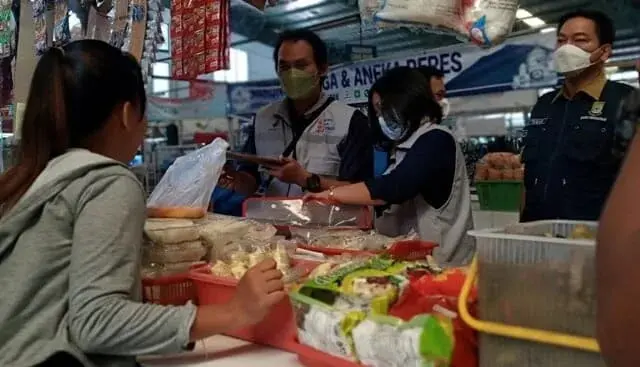 Produk Makanan Berformalin dan Mengandung Boraks Ditemukan di Pasar Modern Tangerang