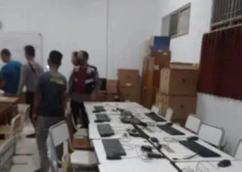 Belasan Komputer SMAN 2 Malingping Lebak Digasak Maling