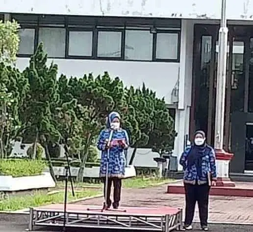Hardiknas, Bupati Tatu Siap Jalankan Pesan Mendikbudristek RI