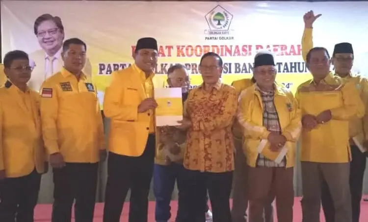 Akbar Tandjung Diundang Khusus ke Banten, Ini Tujuannya