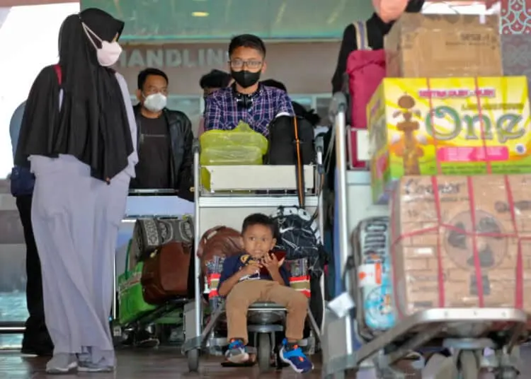 Foto Arus Balik di Bandara Soekarno Hatta Tangerang