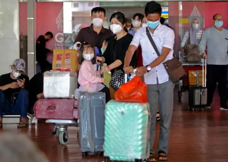 Foto Arus Balik di Bandara Soekarno Hatta Tangerang