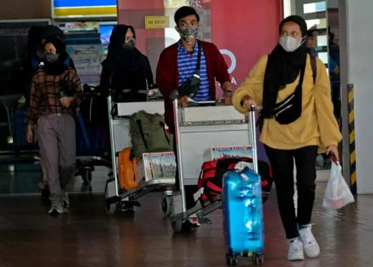 Foto Arus Balik di Bandara Soekarno Hatta Tangerang