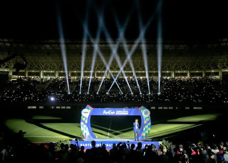 Foto Kemeriahan Peresmian Banten Internasional Stadium