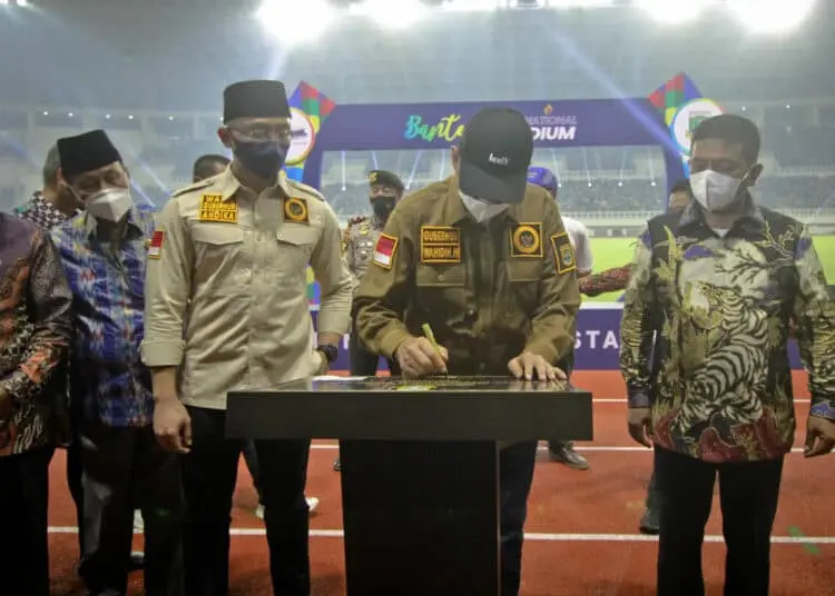 Foto Kemeriahan Peresmian Banten Internasional Stadium