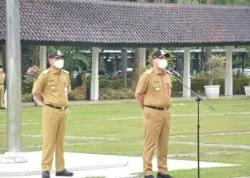 Pimpin Apel Pagi, Bupati Tangerang Minta ASN Tidak Bermalas-malasan
