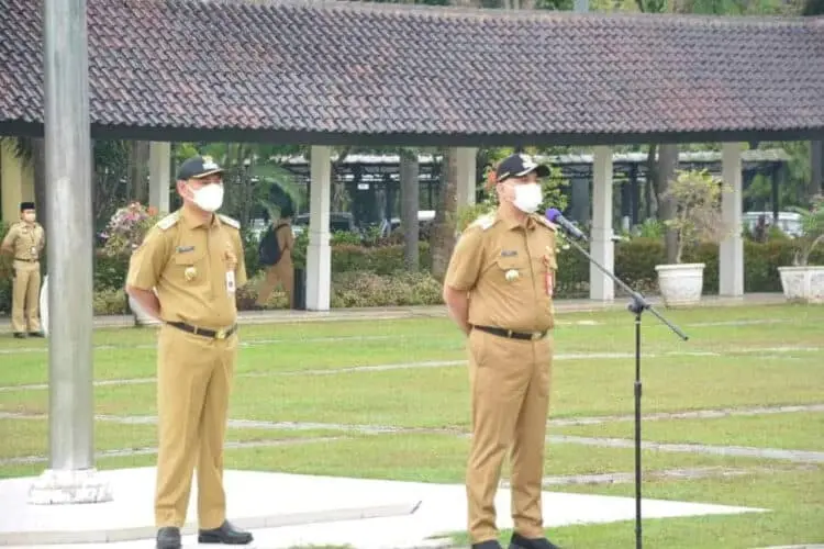 Pimpin Apel Pagi, Bupati Tangerang Minta ASN Tidak Bermalas-malasan
