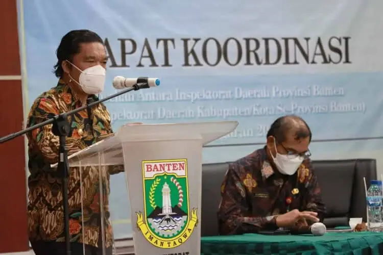 Kumpulkan Inspektur Inspektorat Se-Banten, Ini Pesan Penting PJ Gubernur Banten