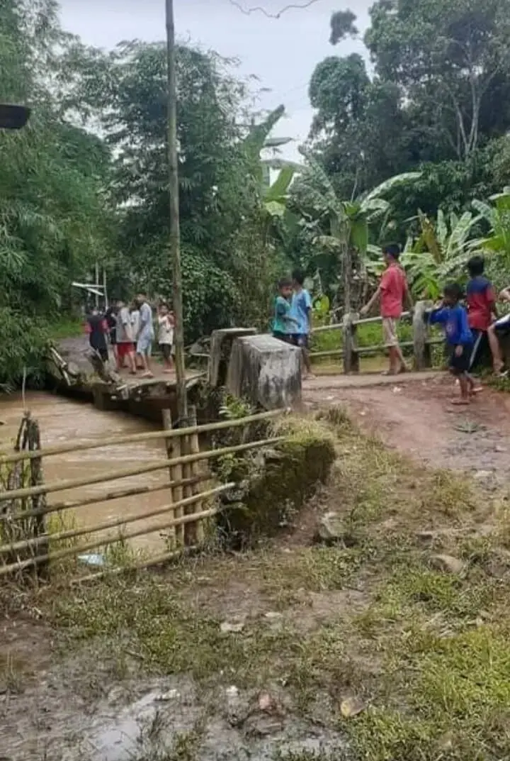 Banjir Landa Patia Kabupaten Pandeglang, 1 Jembatan Rusak Parah dan Ratusan Rumah Terendam