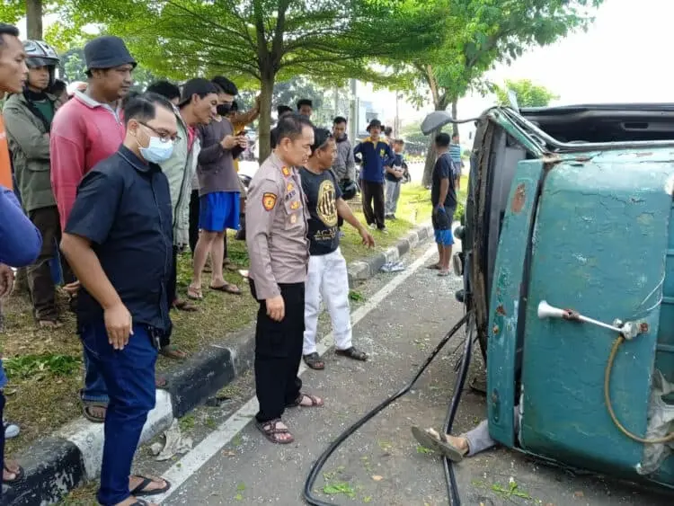 Begini Kronologis Laka Maut di Curug Kota Serang, 2 Orang Tewas 6 Luka-luka