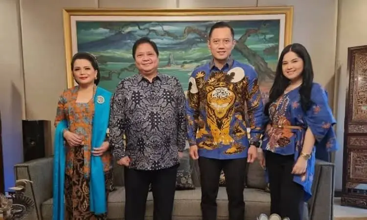 AHY Bertemu Airlangga, Demokrat dan Golkar Tak Tutup Kemungkinan Berkoalisi