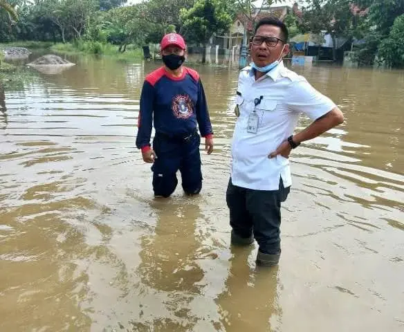 Hujan Sebabkan Situ Bulakan Meluap, 50 KK di Sepatan Kab Tangerang Terendam Banjir