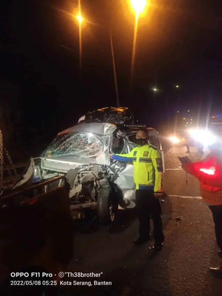 Tiga Kendaraan Terlibat Kecelakaan di Tol Tangerang Merak, 14 Orang Luka-luka