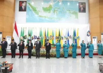 Dilantik jadi Penjabat Ketua TP-PKK Banten, Tine Al Muktabar Fokus Masalah Stunting