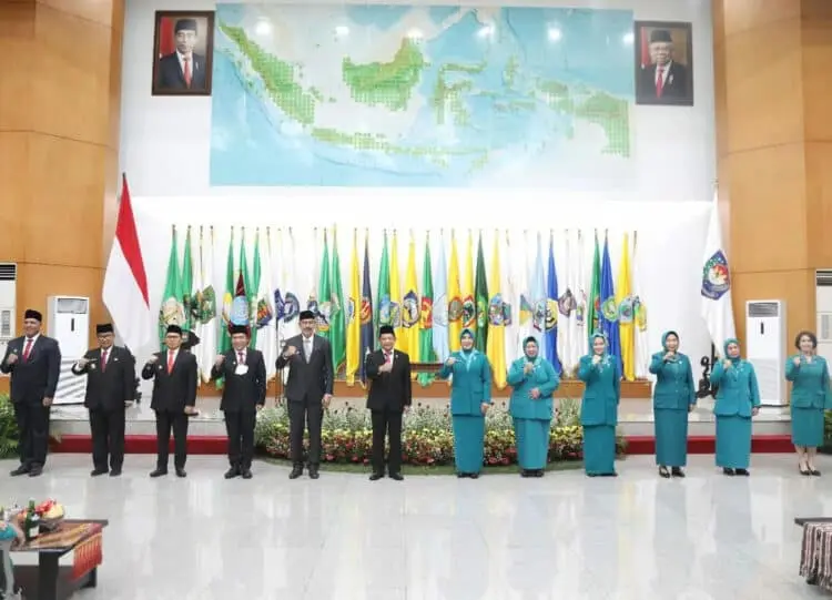 Dilantik jadi Penjabat Ketua TP-PKK Banten, Tine Al Muktabar Fokus Masalah Stunting