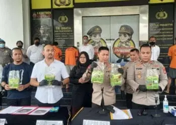 Sabu 6,3 Kg Senilai Rp 9 MIliar Gagal Beredar di Tangsel