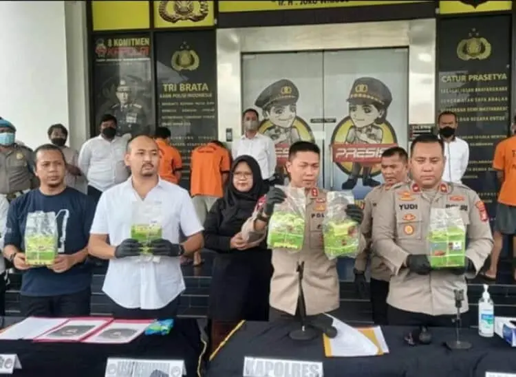 Sabu 6,3 Kg Senilai Rp 9 MIliar Gagal Beredar di Tangsel
