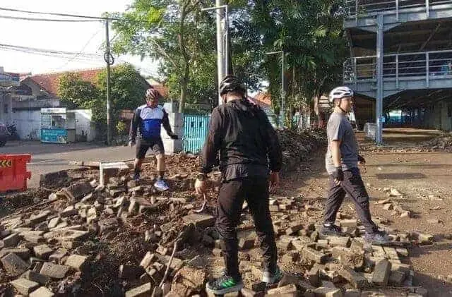 Usai Tergenang Banjir, Sarana dan Prasarana GOR Damyati Tangerang Diperbaiki