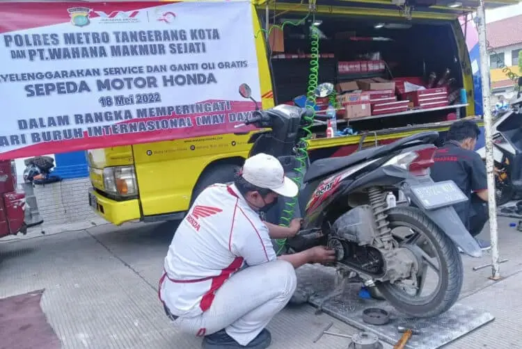 Rayakan May Day, Wahana Gelar Service Gratis untuk Buruh