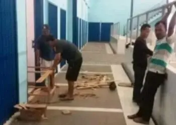 Pedagang Pasar Gajrug Lebak Berbenah, Berharap Bisa Segera Menempati