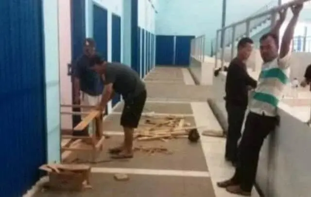Pedagang Pasar Gajrug Lebak Berbenah, Berharap Bisa Segera Menempati