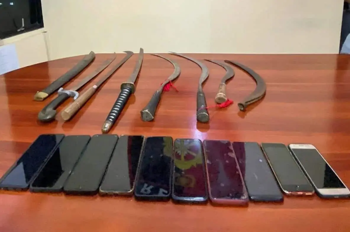 Hendak Tawuran di Karang Tengah, 11 Anggota Geng Motor Ditangkap Hendak Tawuran di Karang Tengah, 11 Anggota Geng Motor Ditangkap