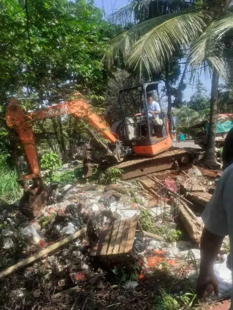 Dinas SDABMBK Tangsel Normalisasi Drainase Untuk Tangani Banjir di SMAN 4