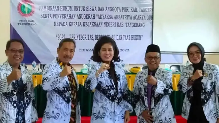Kejari Kabupaten Tangerang Beri Pemahaman Hukum Untuk Anggota PGRI