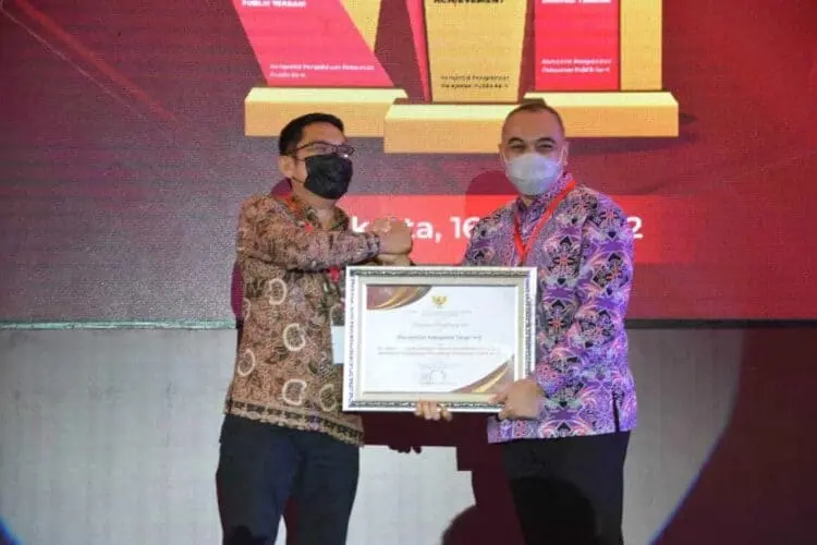 Pemkab Tangerang Raih 3 Penghargaan P4 dari Kemenpan RB