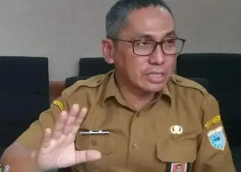 Asep Rahmat, Kepala DPUPR Kabupaten Pandeglang. (NIPAL SUTIANA/SATELITNEWS.ID)
