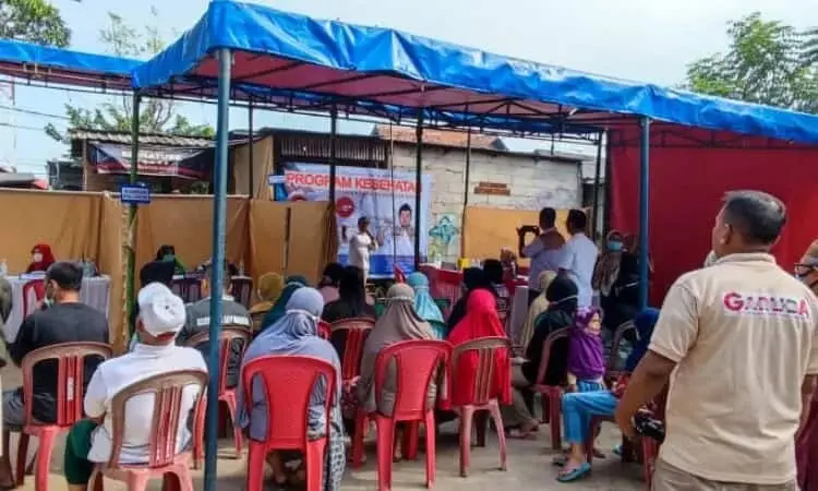 PC Satria Kota Tangerang, Garuda Centre Gelar Pemeriksaan Kesehatan dan Pengobatan Gratis