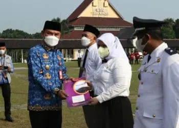 Wakil Bupati Tangerang Mad Romli Serahkan 781 SK CPNS