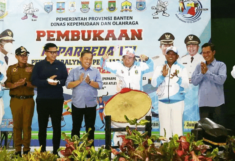 Ratusan Atlet Disabilitas Meriahkan Peparpeda VII Banten