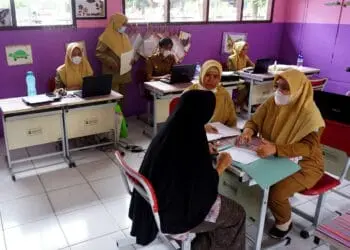 Foto Hari Pertama PPDB di SDN Tangerang 3