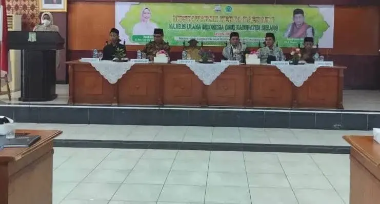MUI Kabupaten Serang Gelar Mukerda, Begini Pesan Bupati Tatu