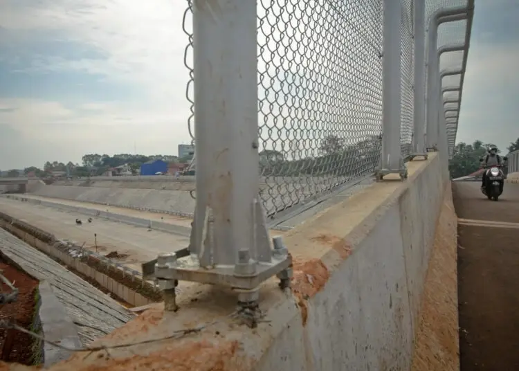 Foto Pembangunan Jalan Tol Serpong-Balaraja Dikebut