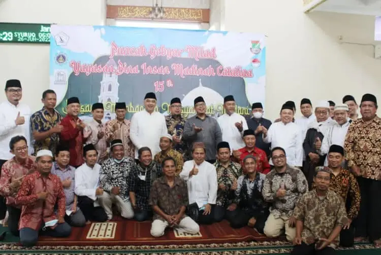 Hadiri Milad YBIM Catalina, Bupati Zaki Minta Bentengi Anak Muda