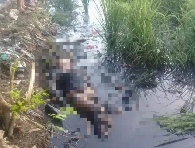 Sesosok Mayat Pria Ditemukan Tergeletak di Pinggir Sawah di Neglasari