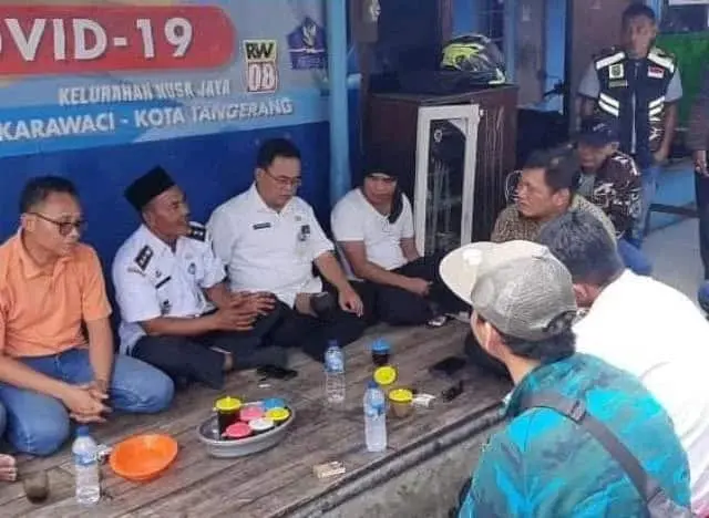 Pantau Survei Penanganan Banjir di Nusa Jaya, Anggota DPRD Kota Tangerang Berharap Ada Sodetan Jalan Teuku Umar-Cisadane