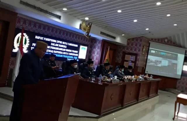 DPRD Kota Tangerang Sahkan Raperda Kedudukan Protokol DPRD