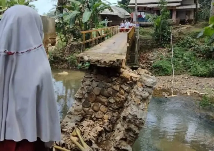 418 Jembatan Rusak, DPUPR Pandeglang Akui Kewalahan Menanganinya
